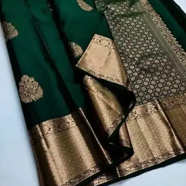  Traditional Banarasi Silk Woven Designer Saree