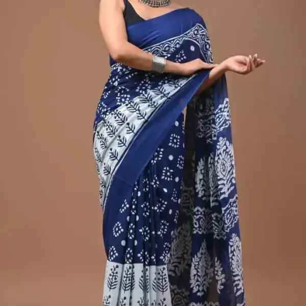 Women's PURE COTTON Saree