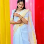  White Traditional Cotton Saree