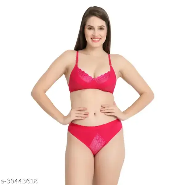 Multicolor Cotton Lingerie Set