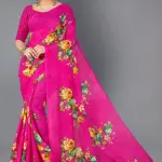  Dhyani Fashion Daily Wear georgette Saree