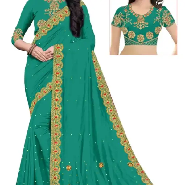 Fancy Vichitra Saree