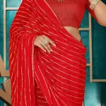 Beautiful georgette fabric Saree