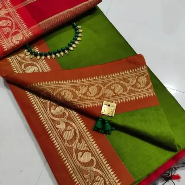 Women's COTTON SILK SAREE