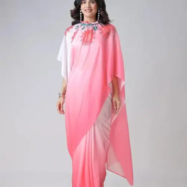 Digital print saree for women