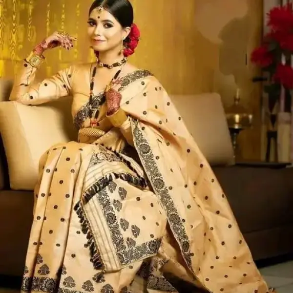  Mix POLY Mekhela Sador Assamese MEKHELA SADOR MEKLA CHADAR JURA MEKEHLA
