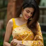 Woven Banarasi Jacquard, Art Silk Saree