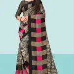  Kanooda Prints Fancy Women's Georgette Printed Saree