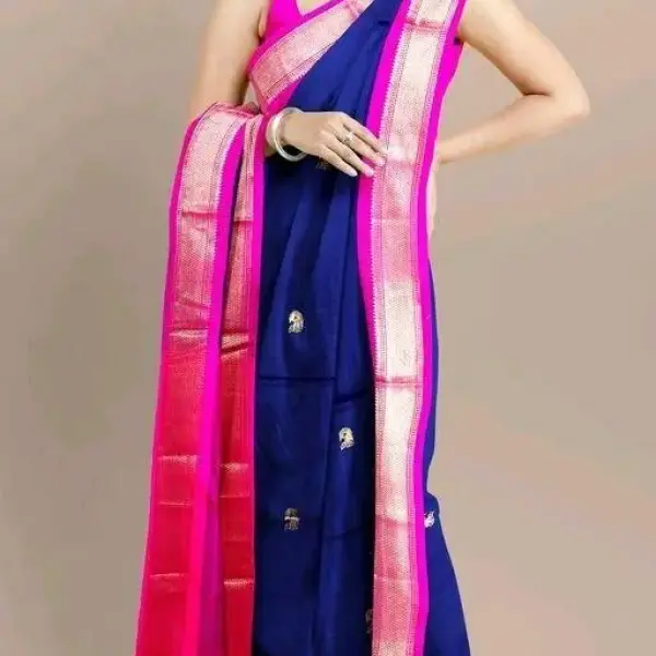  Hot Trending Paithani Cotton Silk Saree